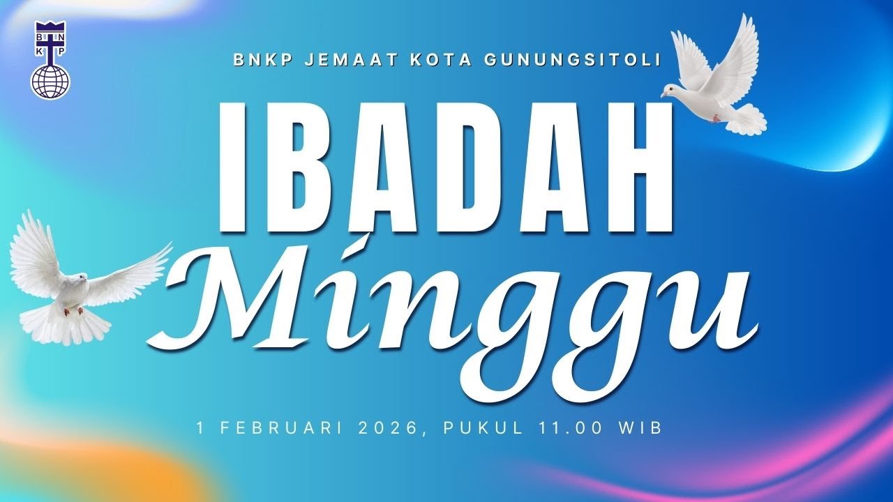 Kebaktian Ketiga | Minggu, 1 Februari 2026