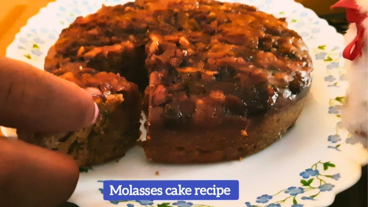 Molasses Fruit Cake | English | Sunsankitchen