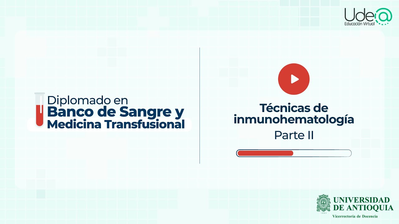 Técnicas de inmunohematología  Parte II