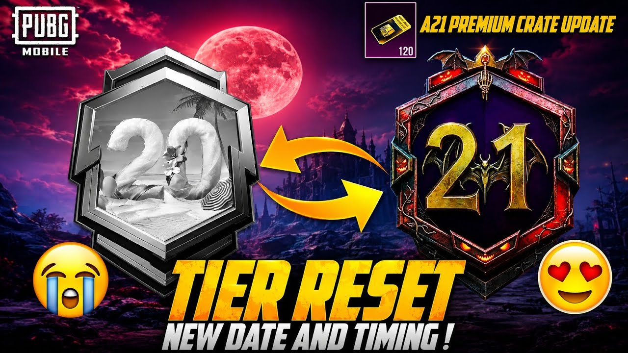 Premium Crate & A21 Royal Pass | New Season & 4.6 Update New Changes | Release Date & New Timing