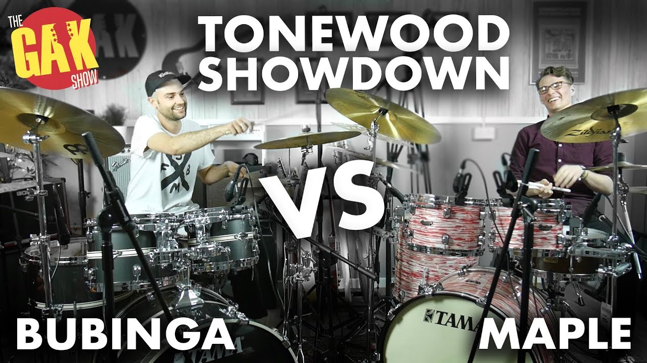 Tama | Bubinga Vs Maple | Tonewood Showdown