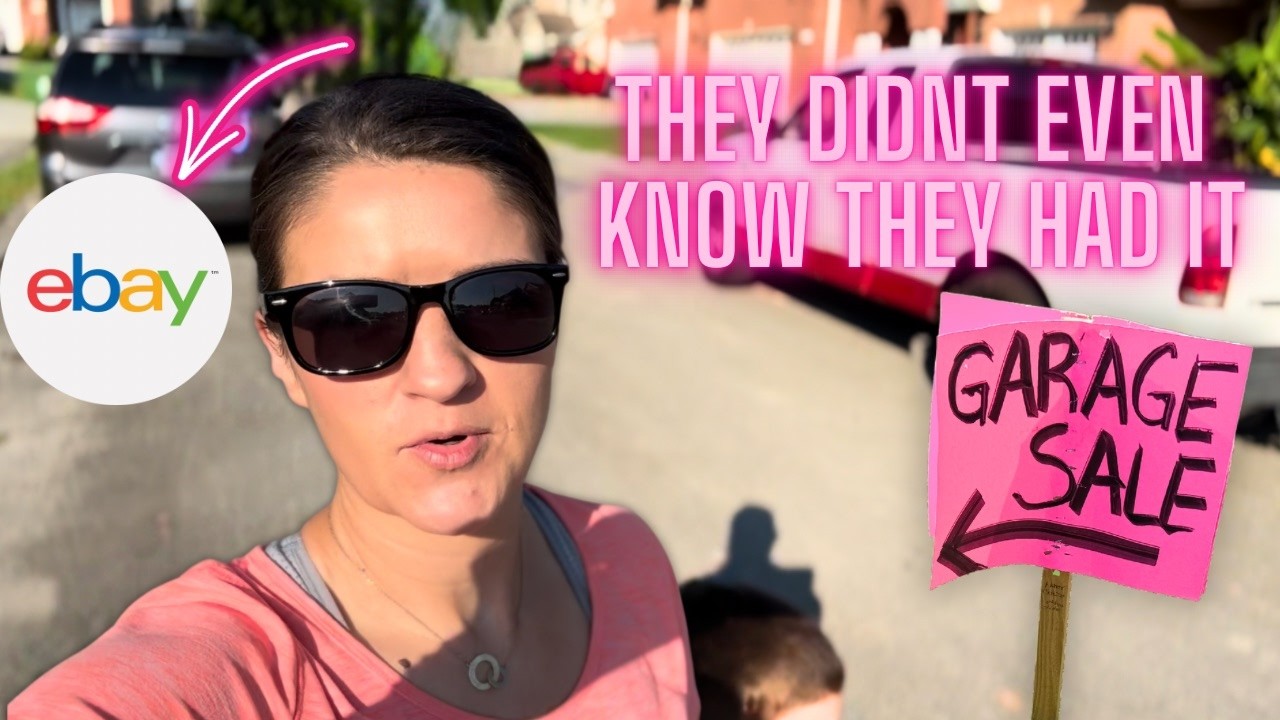 I Pulled A Box Out & There They Were!! - Ebay Reseller - Finding Yard Sale Items For Ebay