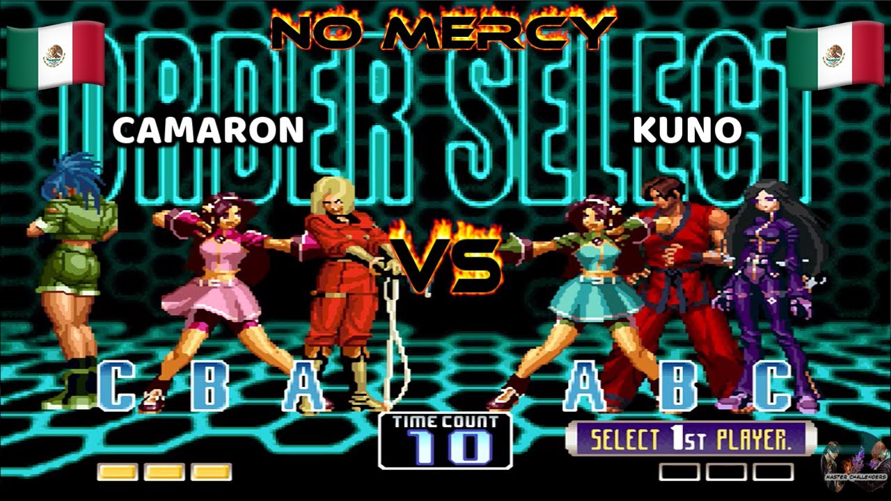 ¡Super Batalla! CAMARON vs KUNO  FT10 KOF 2002 PLUS King of Fighters
