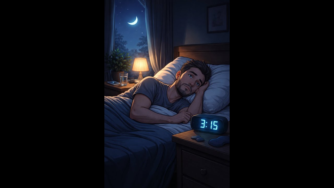 ليه بصحى كل ساعة بالليل؟ أسباب علمية + بروتوكول عملي للرجوع للنوم