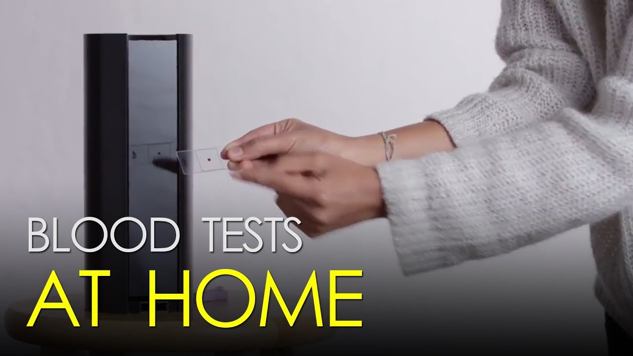 This device allows you to conduct blood tests at home
