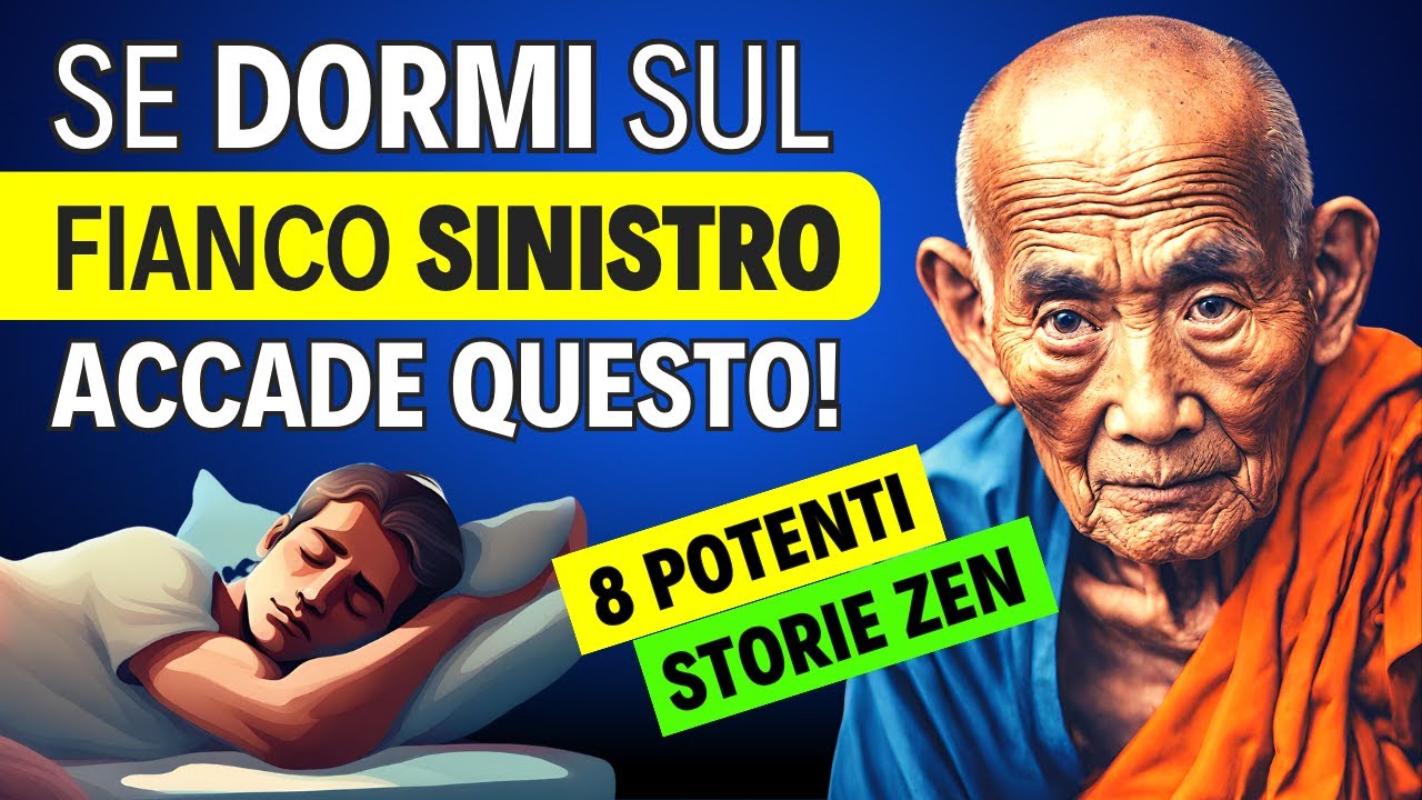COSA ACCADE SE DORMI SUL FIANCO SINISTRO | 8 Storie Zen di Crescita Spirituale