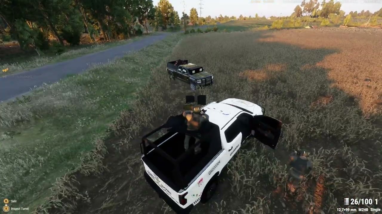 Casi se nos pela la camioneta 
