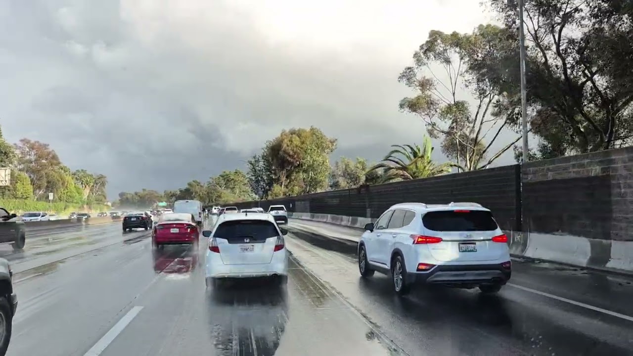 Lluvia en los Angeles 