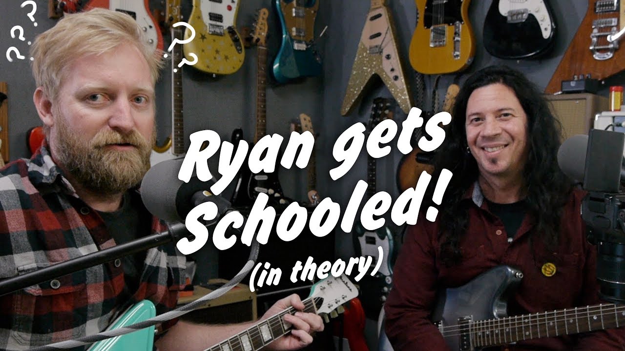 Ryan gets schooled in theory - feat. Mike Ruggirello