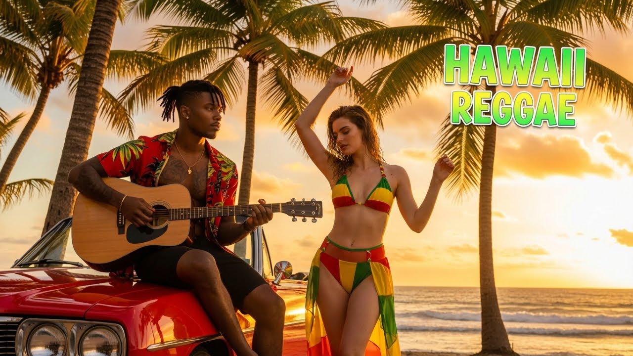 🌴 Island Reggae Chill Out – Relaxing Hawaiian Music for Peaceful Days 🌊
