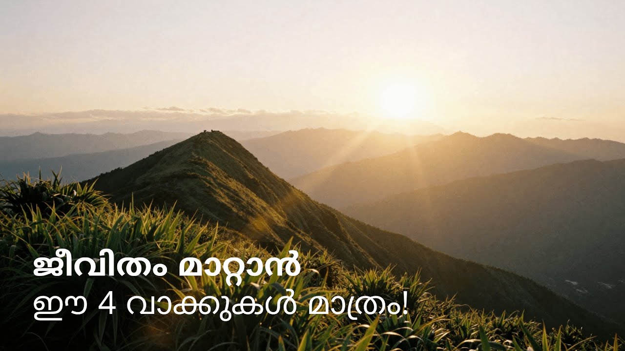 Instant Miracles in Life | ഈ 4 വാക്കുകൾ മതി! | Golden Sunrise Switchword