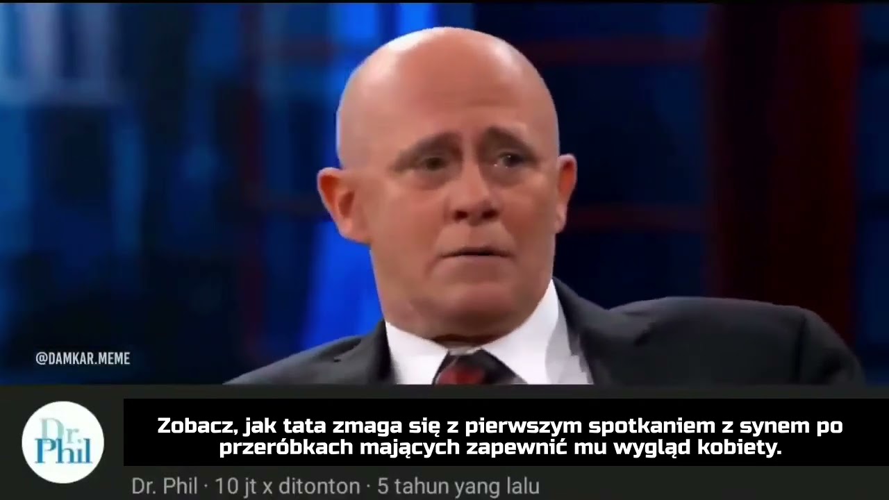 Zobacz, jak ojciec zmaga się ze swoimi uczuciami widząc syna przerobionego na 
