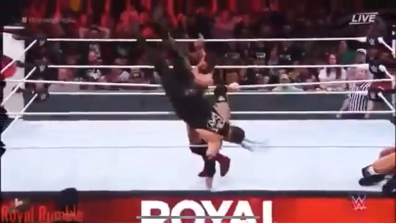 2018 Mens Royal Rumble Eliminations