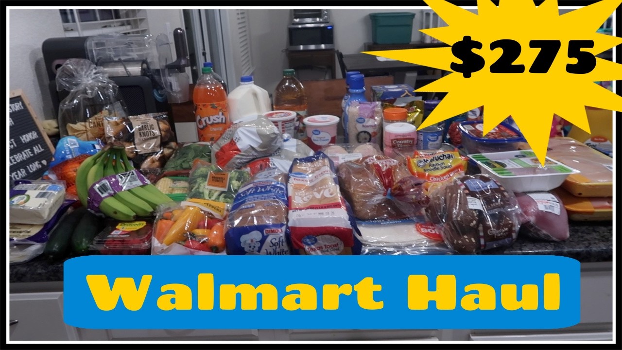 $275 Walmart Haul | Last Haul of February