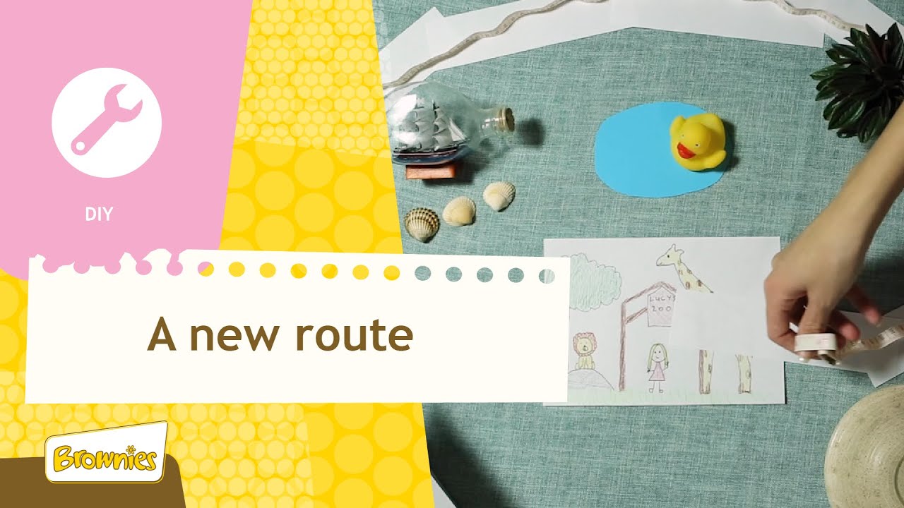 A new route– DIY | #AdventuresAtHome | #Brownies | #Girlguiding