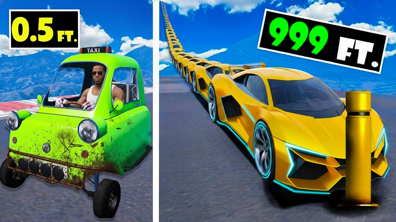 Every time I crash my car gets longer in GTA 5