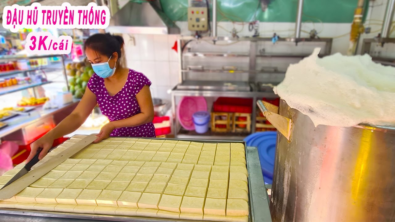 Đậu Hũ Chợ Đo Đạc | Cách làm Đậu Hũ Truyền Thống mền mịn cực ngon