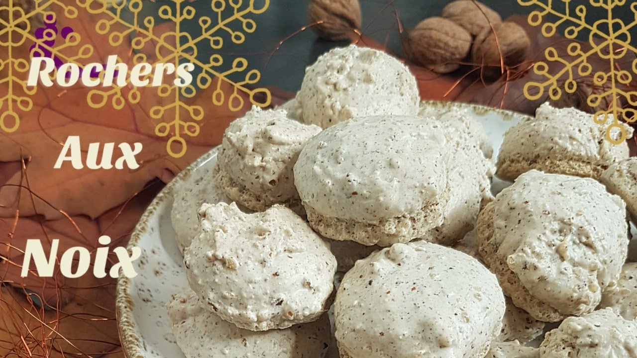Rocher aux noix - bredele alsacien de Noël