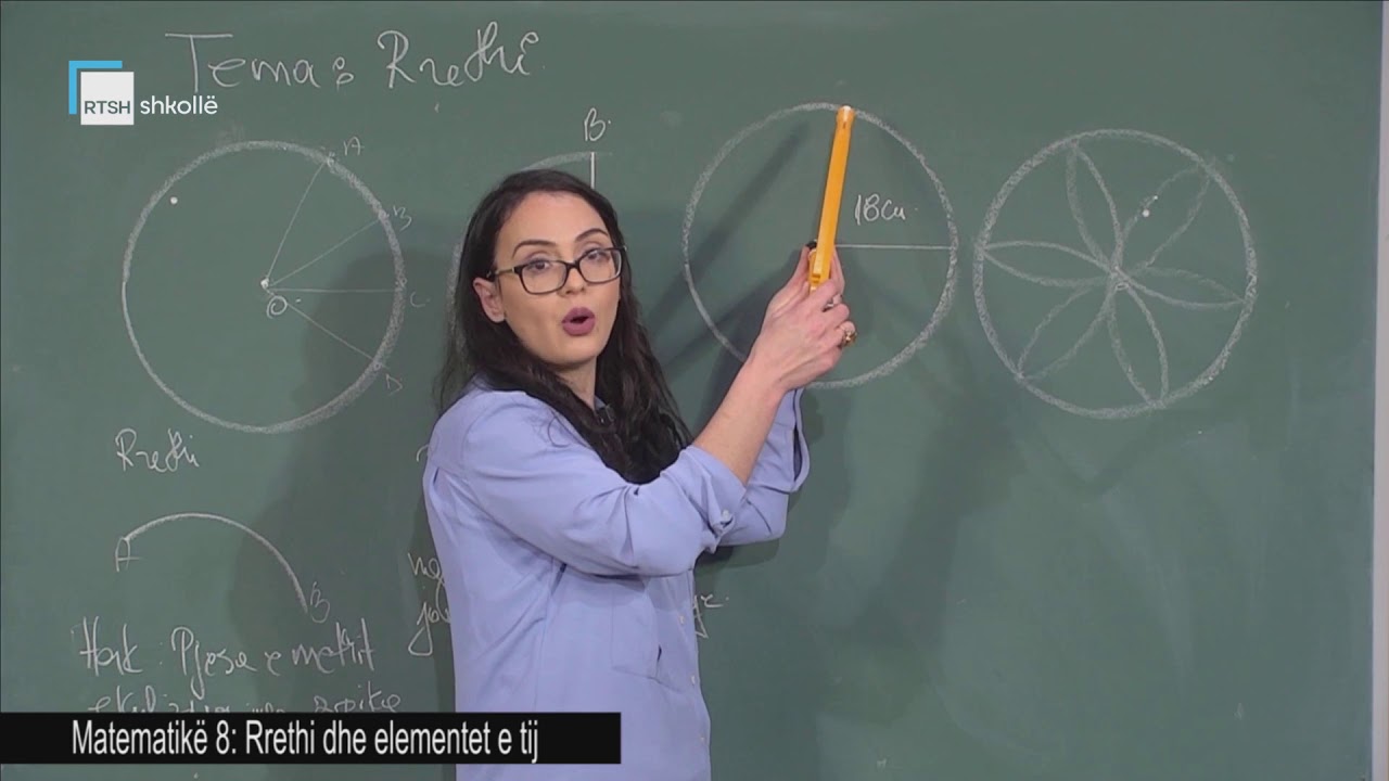Matematikë 8 - Rrethi dhe elementet e tij