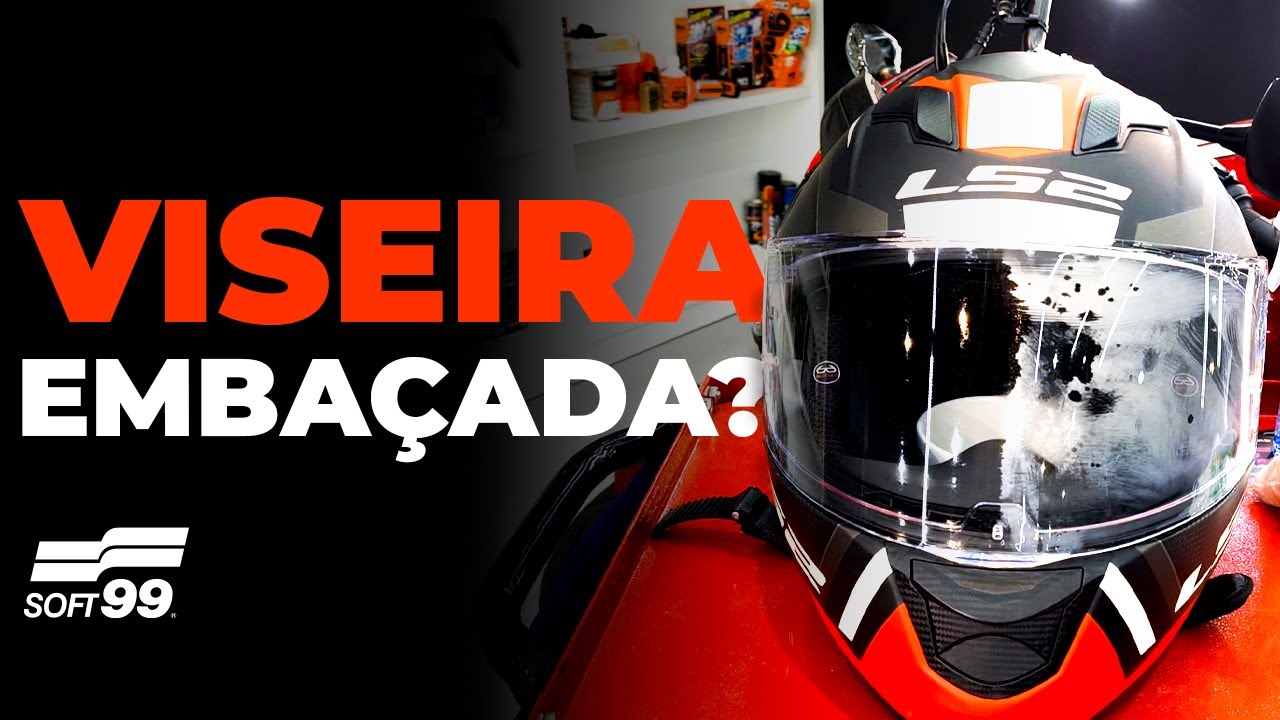 Como não deixar a viseira do capacete embaçar.