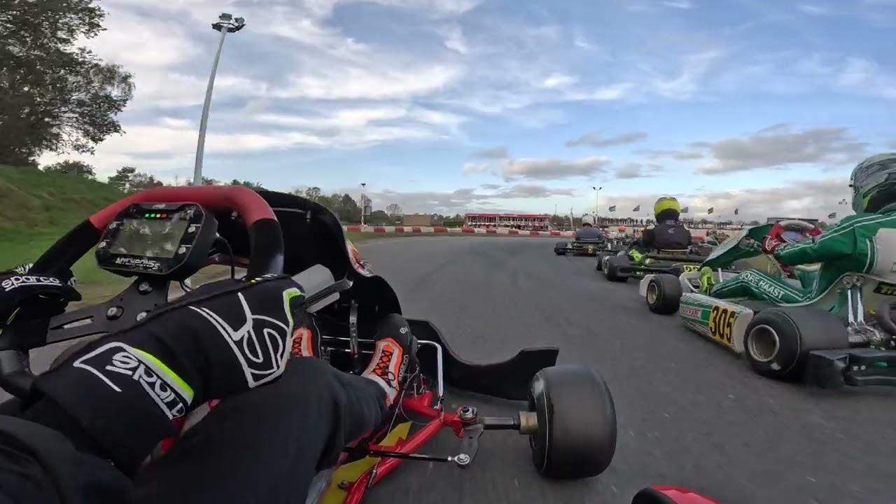 Onboard Heat 3 Rotax Max Senior | De Landsard Round 5 | Kart4Fun Championship 2023