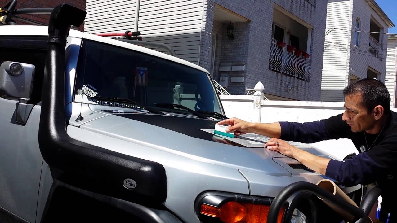 FJ CRUISER BLACKOUT INSTALL BY RAZRGRFX