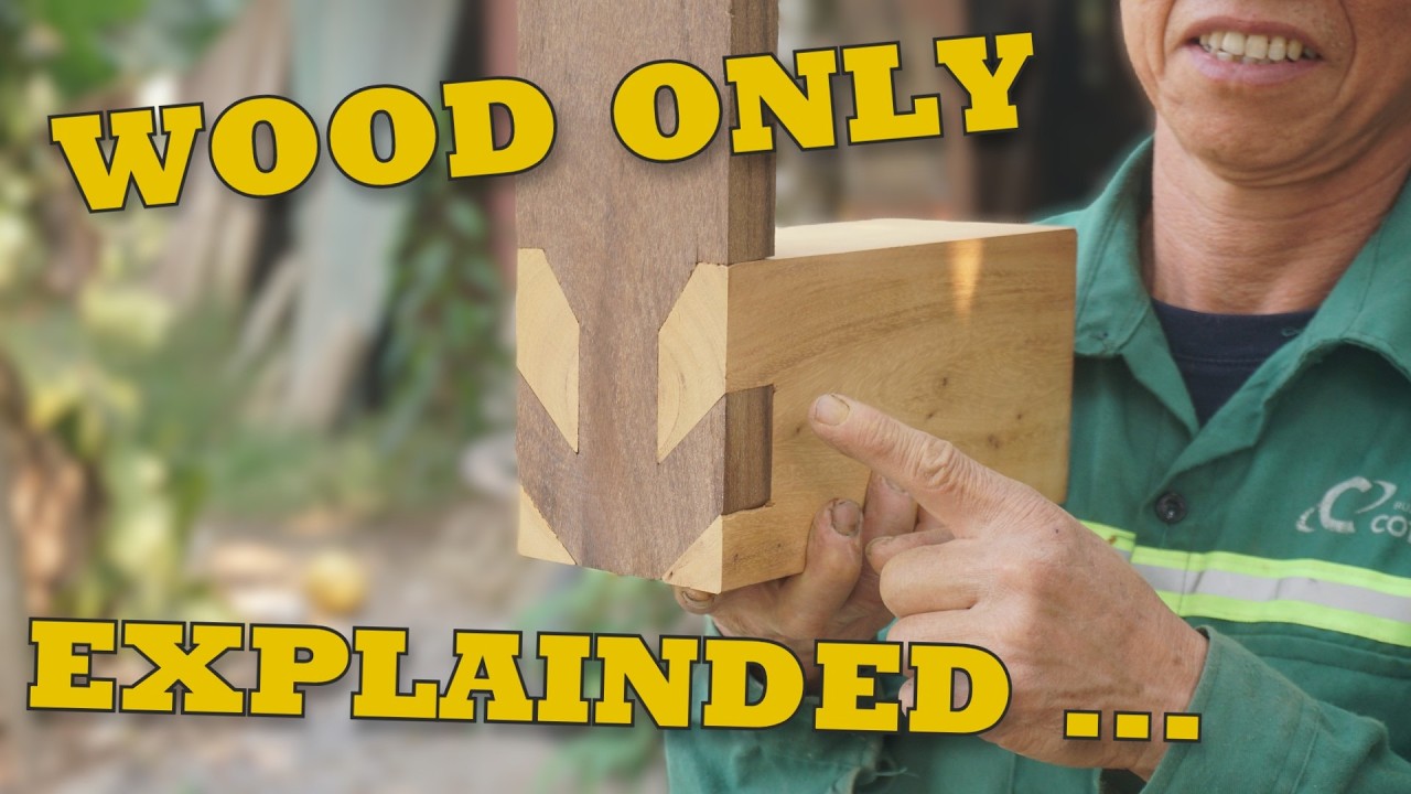 From Raw Wood to Locking Joint — No Nails Used, Why Old Joinery Didn’t Need Nails