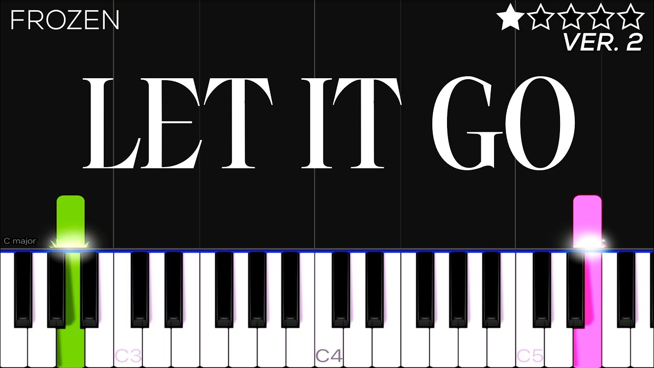 Frozen - Let It Go | EASY Piano Tutorial