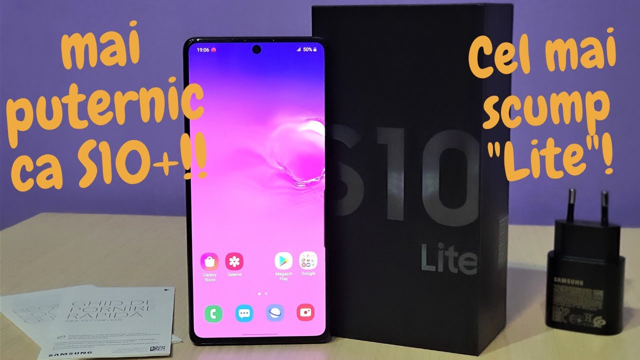 Galaxy S10 Lite unboxing. Mai puternic ca S10+ si Note 10!