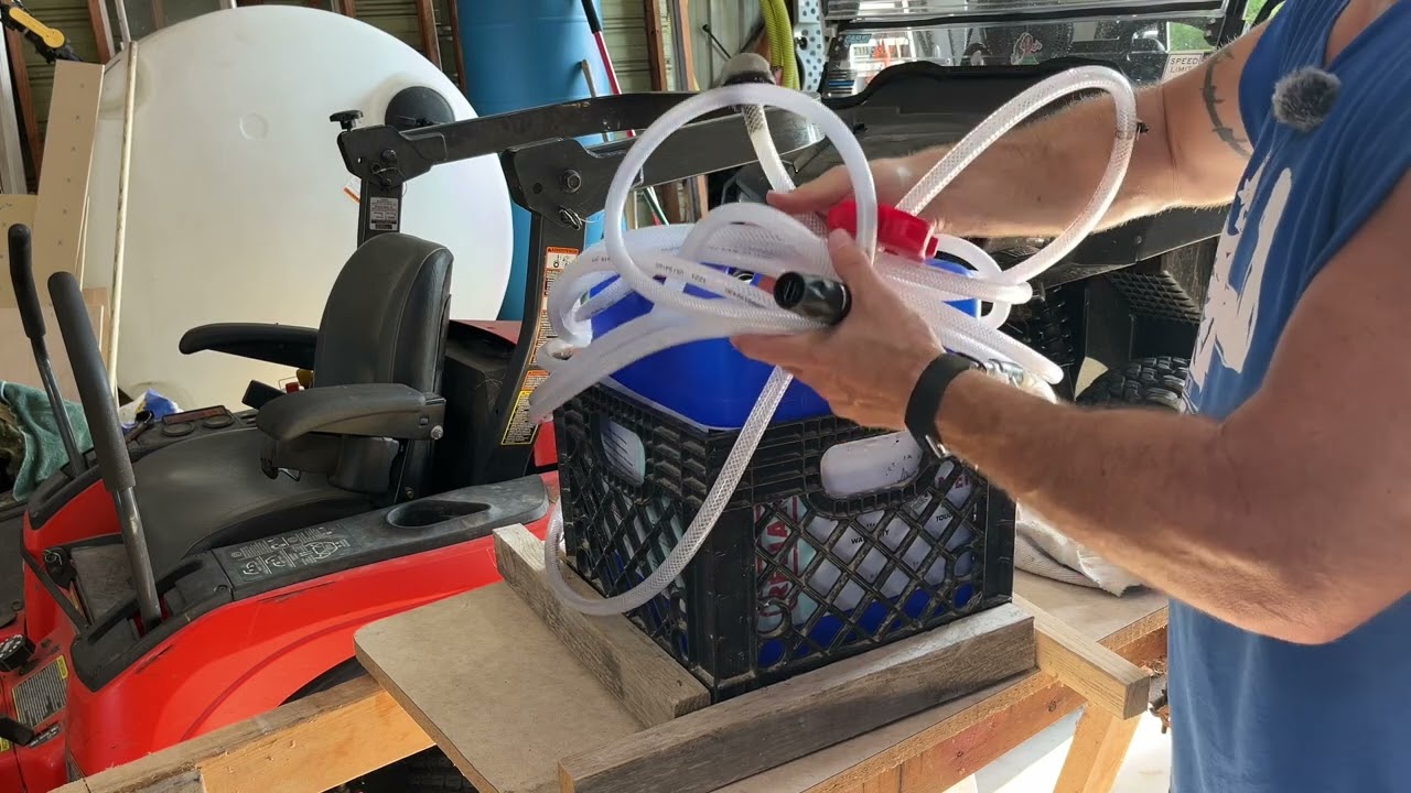 My cheap DIY version of the X-Jet pail system. Works great! 