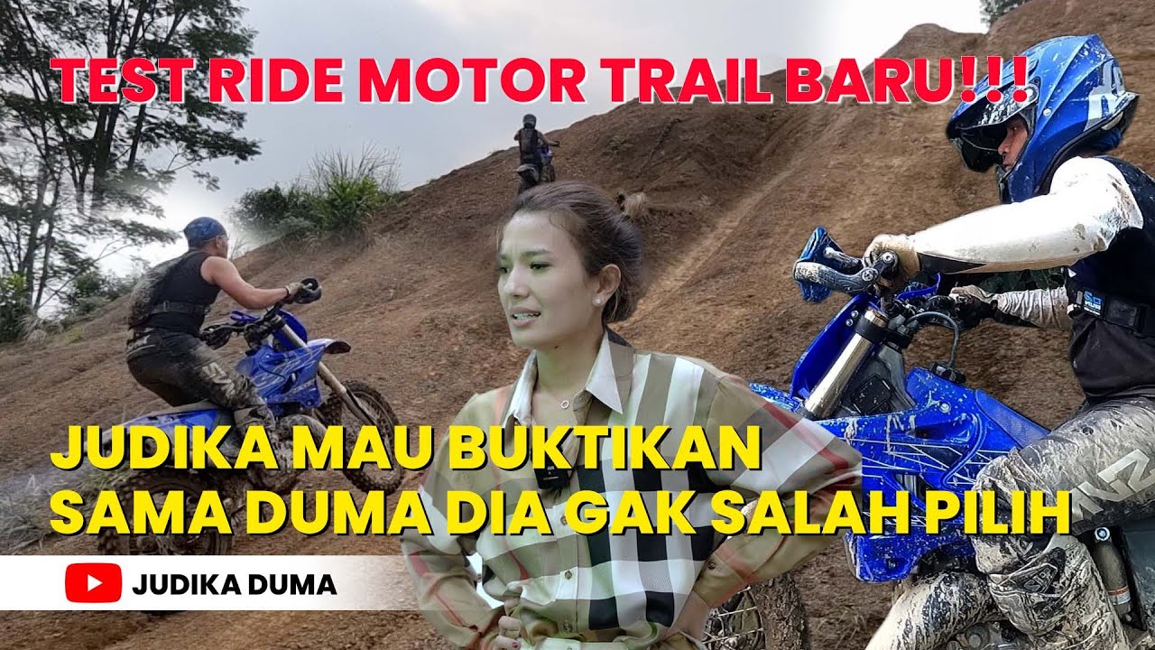 JUDIKA BUKTIKAN SAMA DUMA RIRIS MOTOR BARUNYA GANAS DI JALUR!!!
