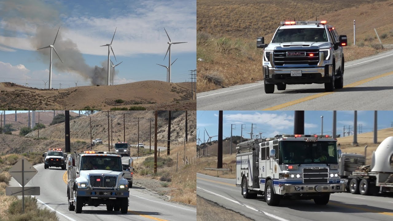 Kern County Fire Responding to the Willow Fire