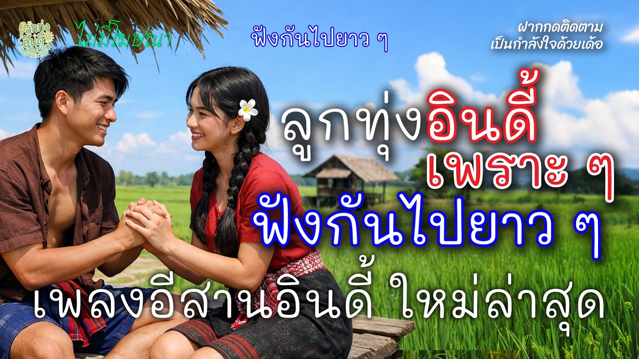 รวมเพลงอีสานเพราะๆ แอบฮักเจ้าอยู่เด้อ ไม่มีโฆษณา ThaiMusic Vol.38 #เพลงใหม่ #เพลงเพราะ