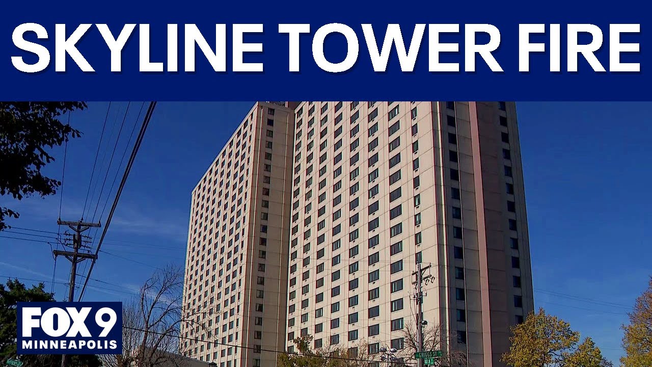 1500 жителей были вынуждены покинуть башню Skyline в Сент-Поле после пожара в выходные