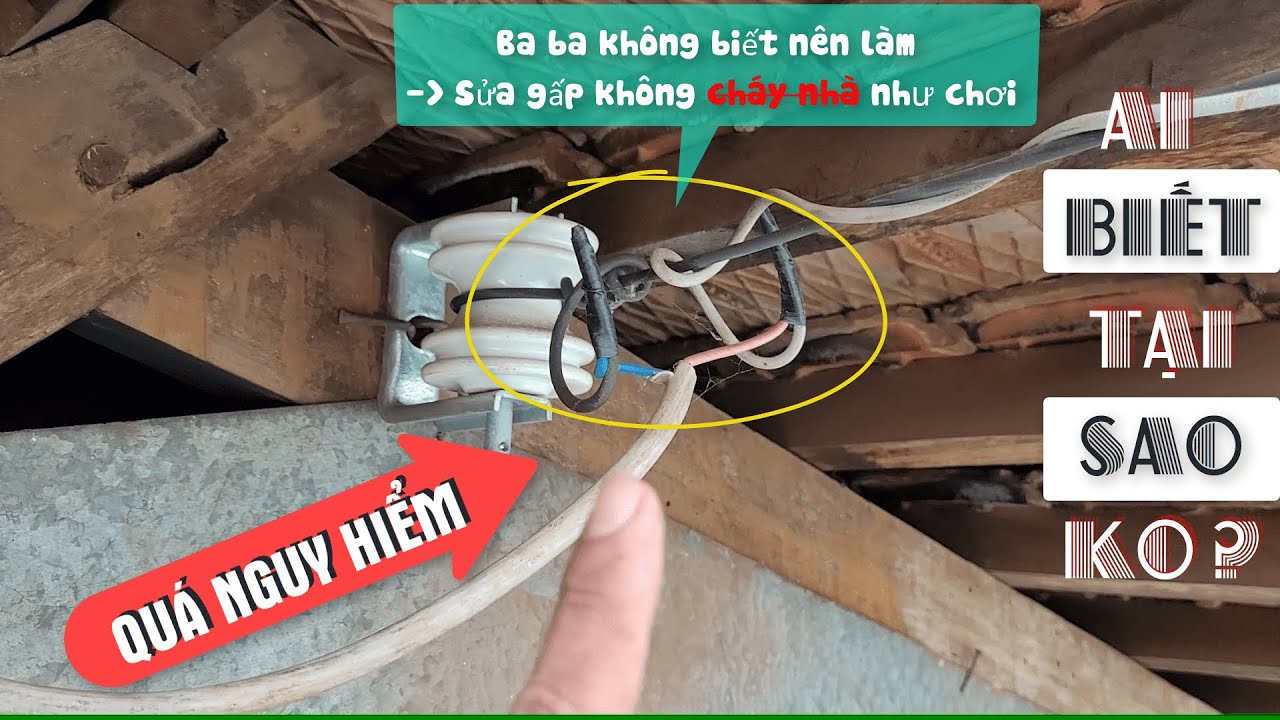 DÂY ĐIỆN CHÍNH CỦA GIA ĐÌNH AI CŨNG PHẢI NÊN LƯU Ý