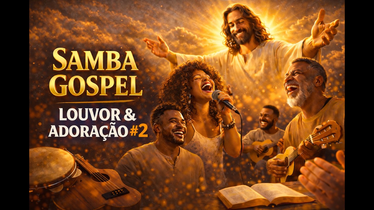 Renovado Pela Graça 🙌 Samba Gospel de Gratidão | 30 Min de Adoração