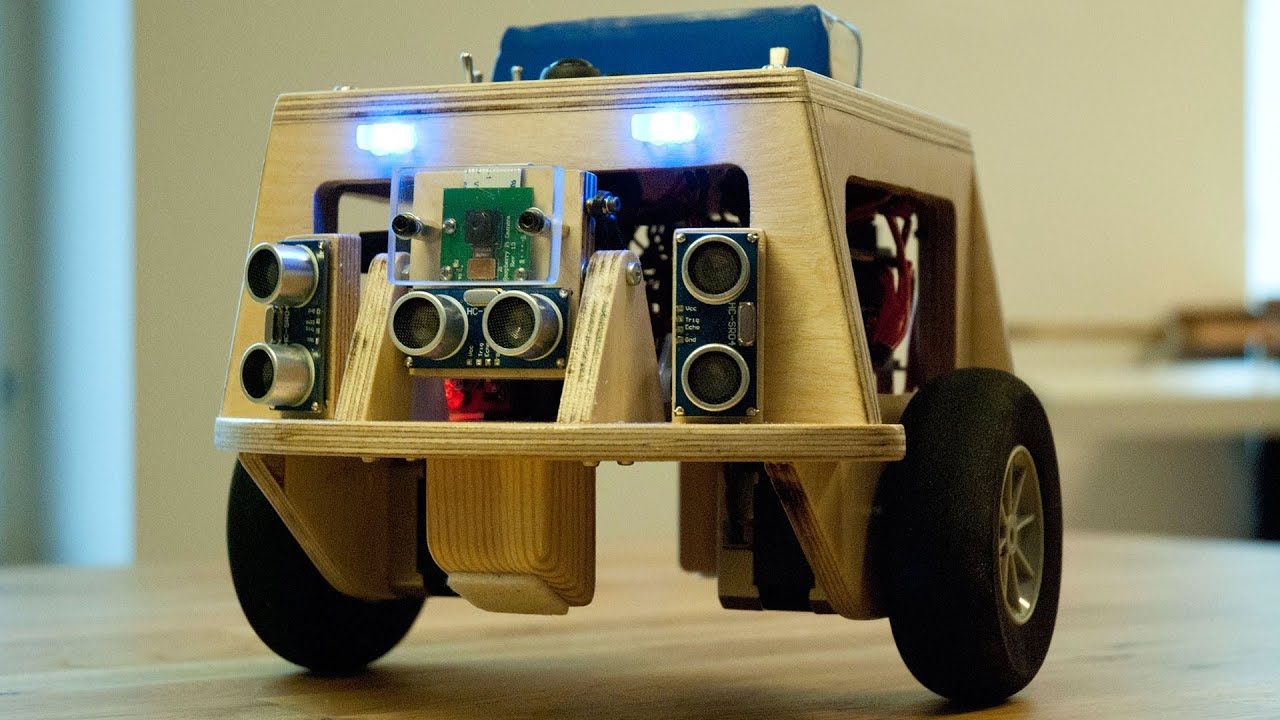 Balancing robot video 2 - Simple remote control and RasPi camera test