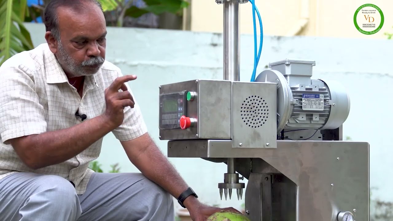 Coconut Peeling Machine | VD Enterprises