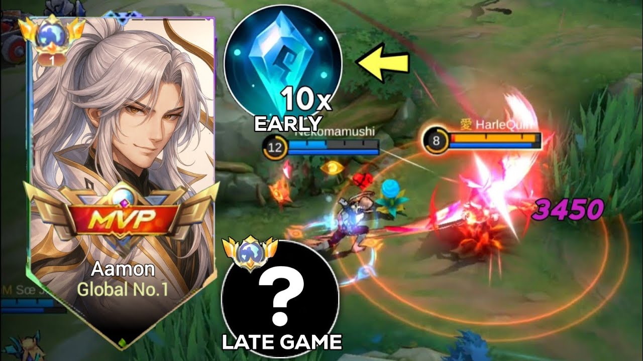 AAMON INSANE COMEBACK IN RANK USING THIS 1 HIT BUILD!🔥 (must watch!) AAMON BEST BUILD 2025
