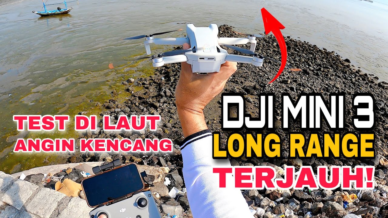 Uji Keberanian DJI Mini 3 Melintasi Jembatan Suramadu - Yakin Bisa 10 KM?
