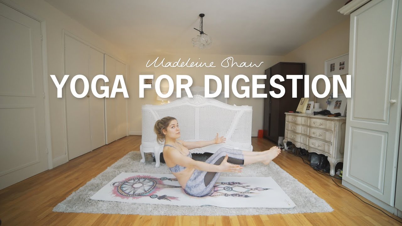 Quick Yoga Class for Digestion | Madeleine Shaw