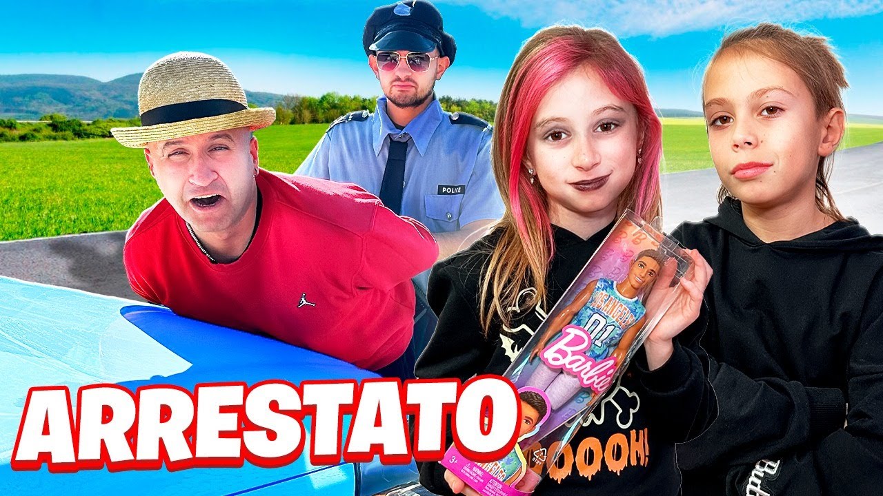 GIORGIA E IL SUO FIDANZATO MATTIA DIVENTANO BULLI E FANNO ARRESTARE PAPÀ SALVO DALLA POLIZIA!