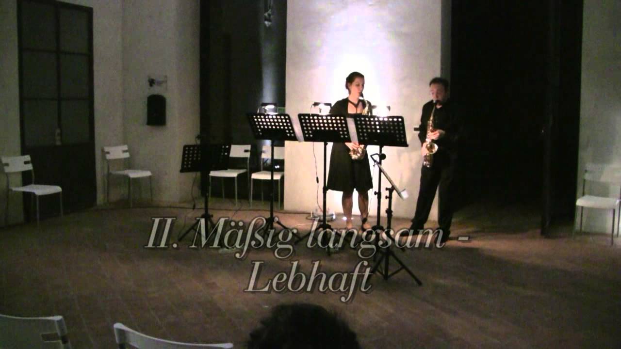 HINDEMITH - Konzertstück für zwei Altsaxophone