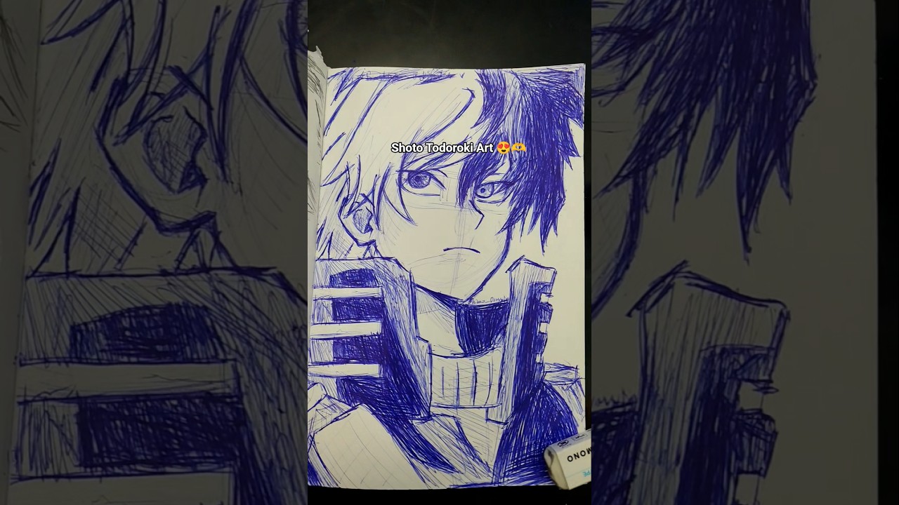 Art - Shoto Todoroki - ETSY SHOP LINK IN BIO! 😍 