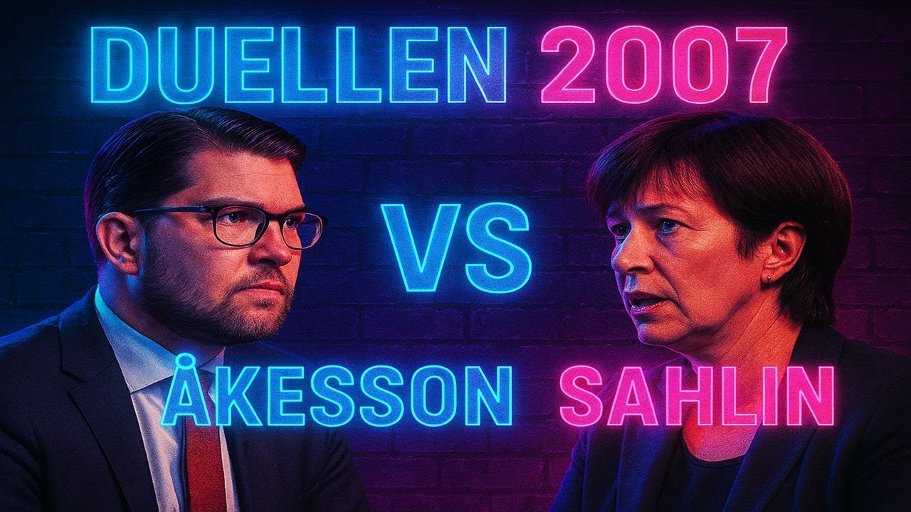 Historiska duellen Åkesson vs Sahlin (2007) ⭐ Hur klippet ”mörkades” eller aldrig spreds