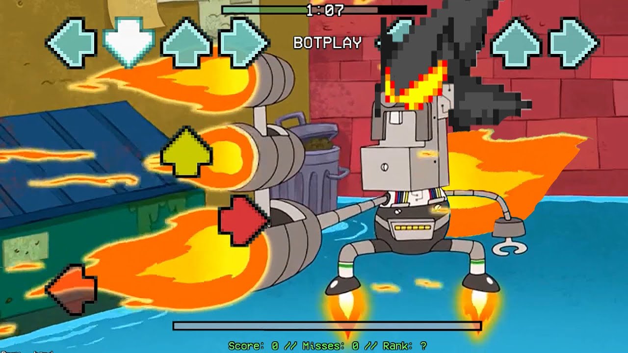fnf Sonic.EXE Prey be like in uncle grandpa