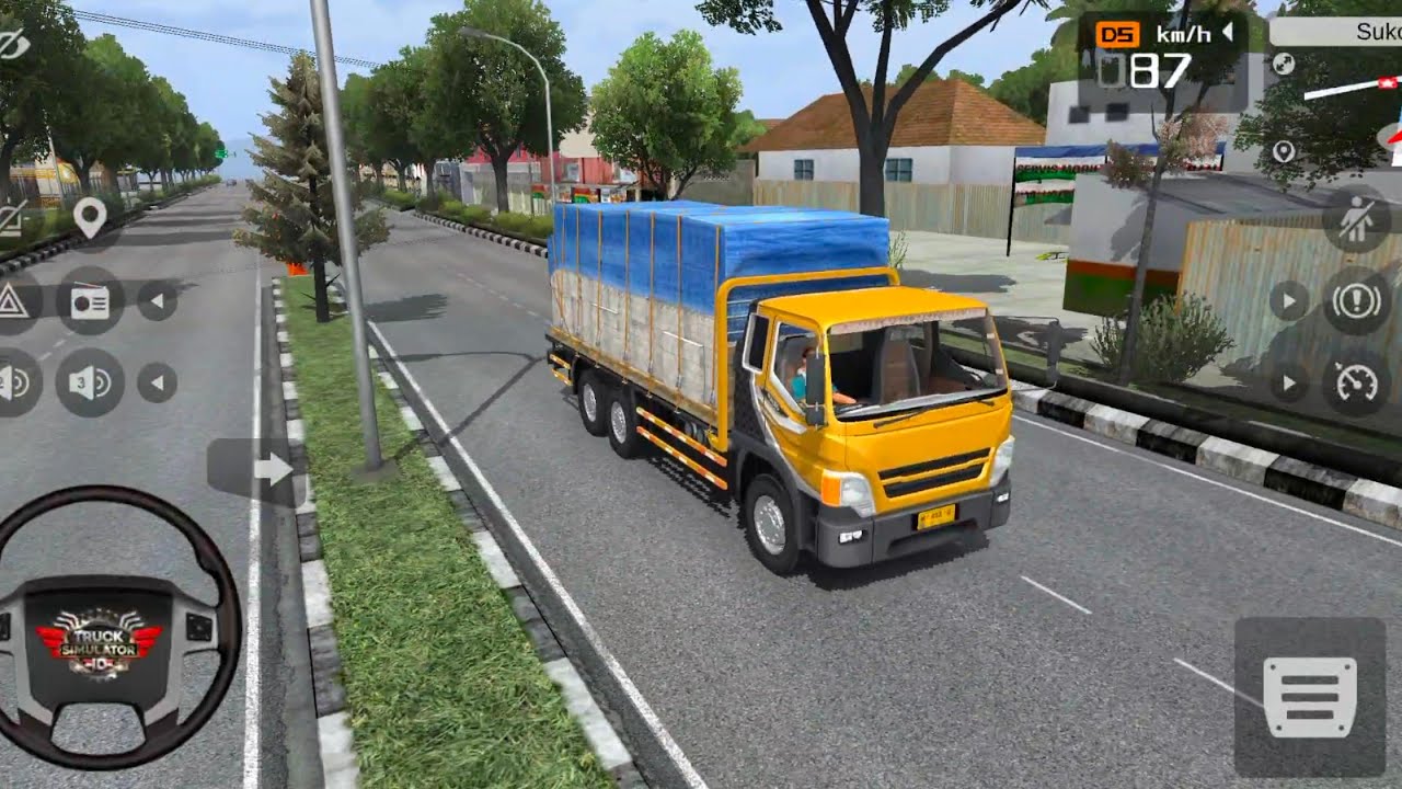 Cargo Bricks Pickup From Wonogiri Bricks Factory 🏭 Truck Simulator Indonesia Gameplay 🎮