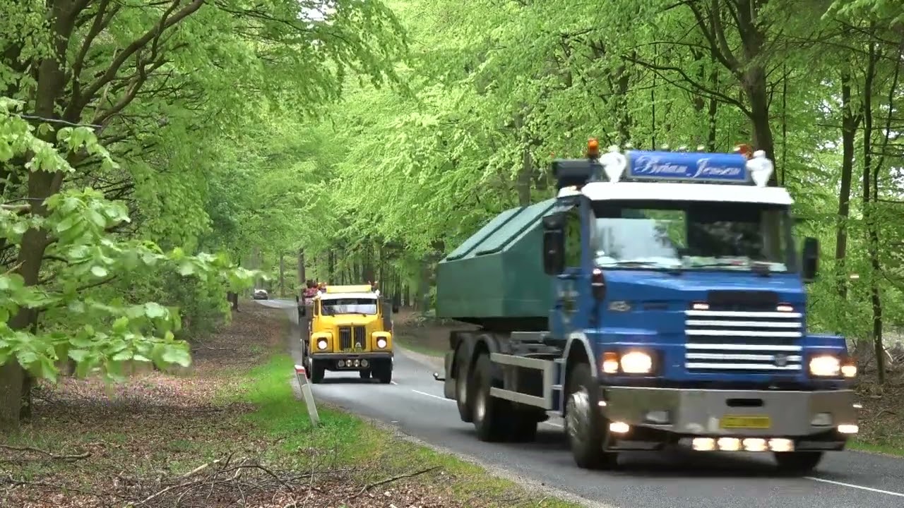 Veteranlastbiler på forårstur 04-05-2024
