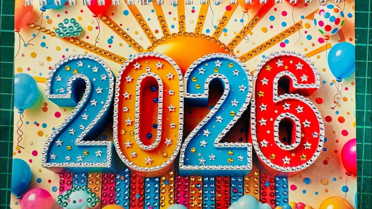 Diamond Painting calendrier: Janvier 2026