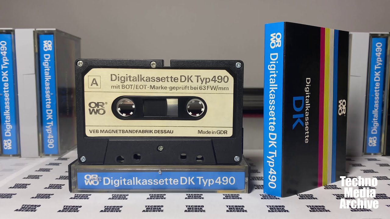 ORWO Digital Cassette / Data/CASsette (Black)